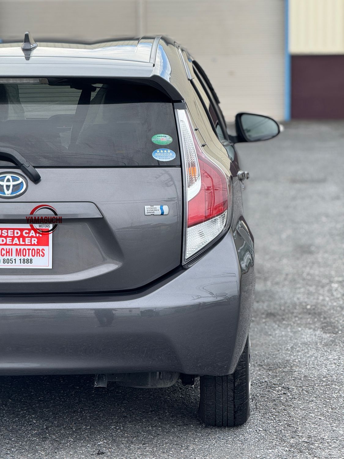 🌟 2016 Toyota Aqua Hybrid – Premium Grey Edition