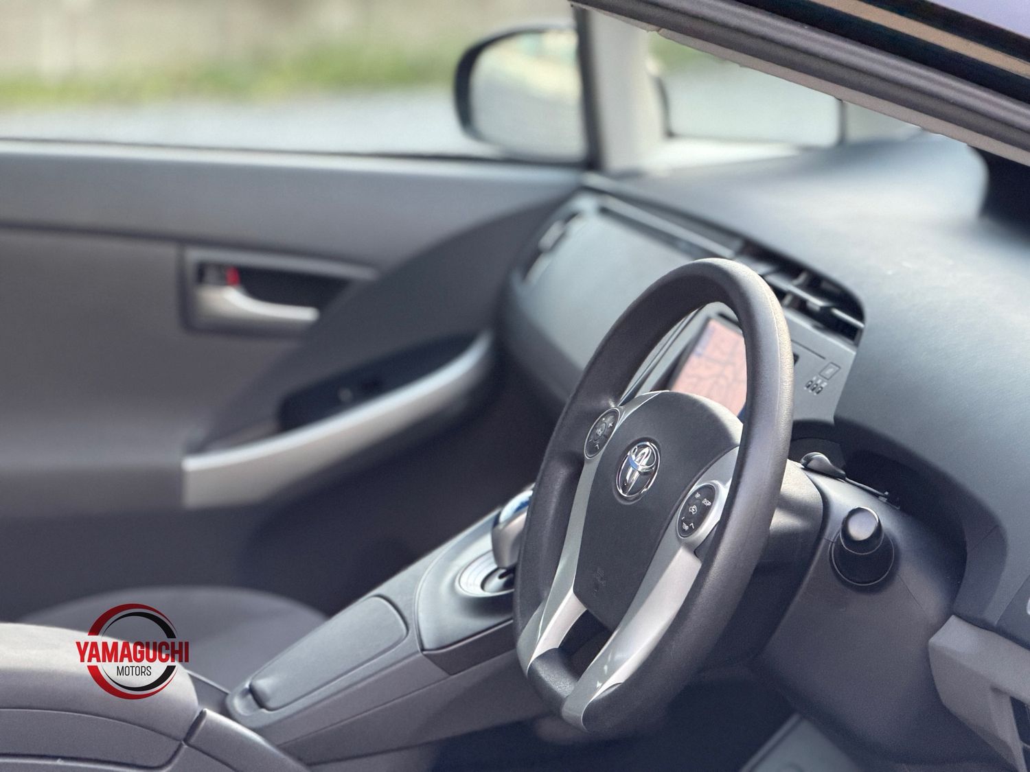 Beautiful Toyota Prius Hybrid In Black Colour 