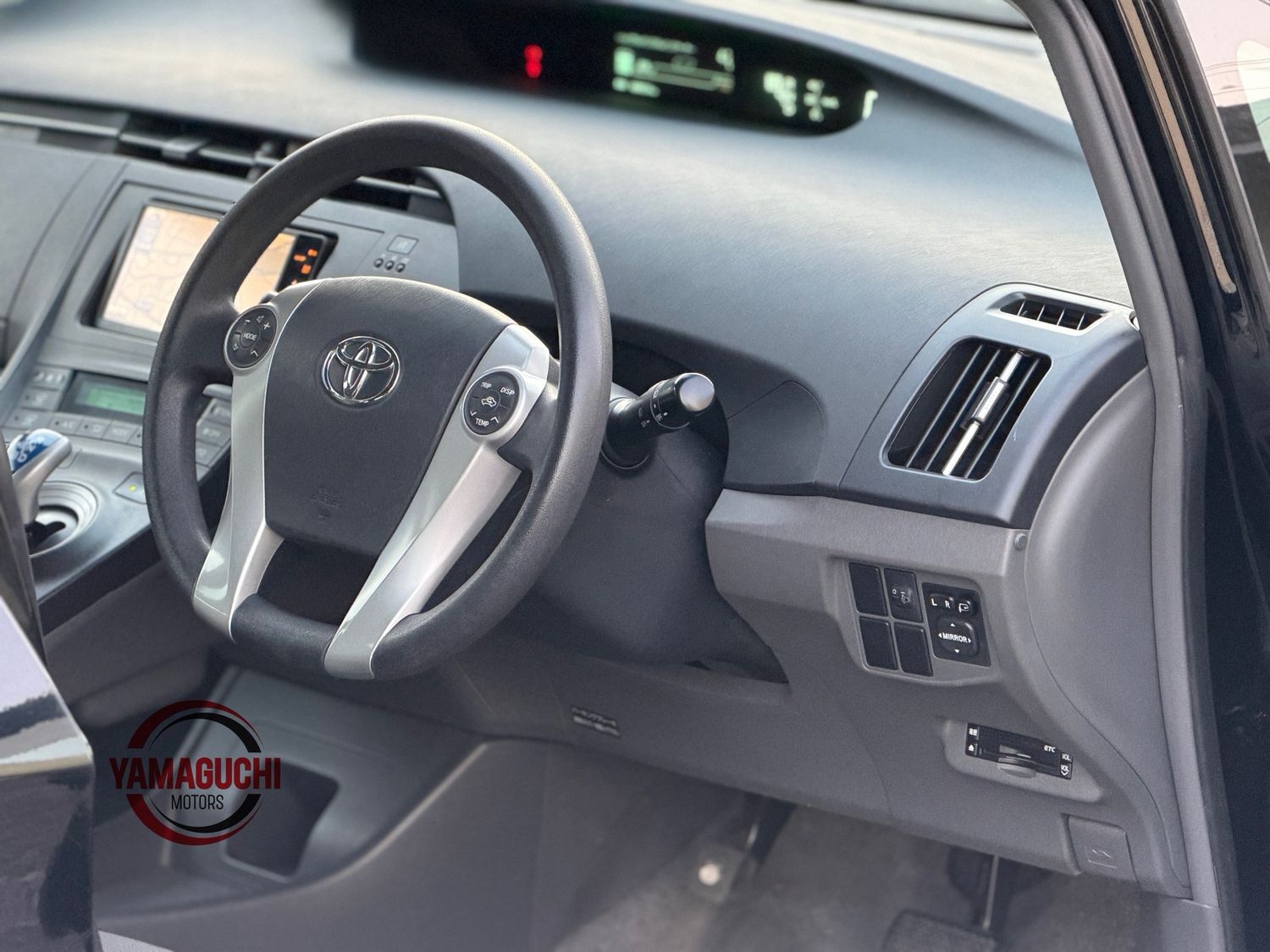 Beautiful Toyota Prius Hybrid In Black Colour 