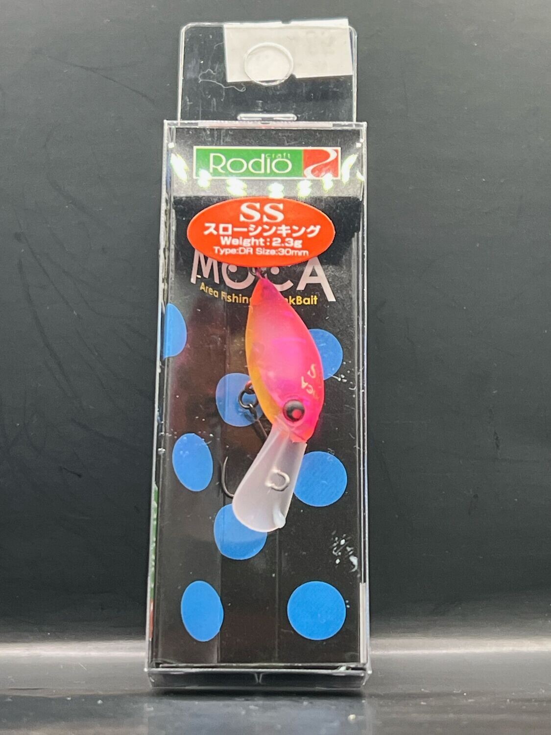 RODIO CRAFT MOCA  9  TYPE DR SS "Pink Back Chartreuse" 30mm