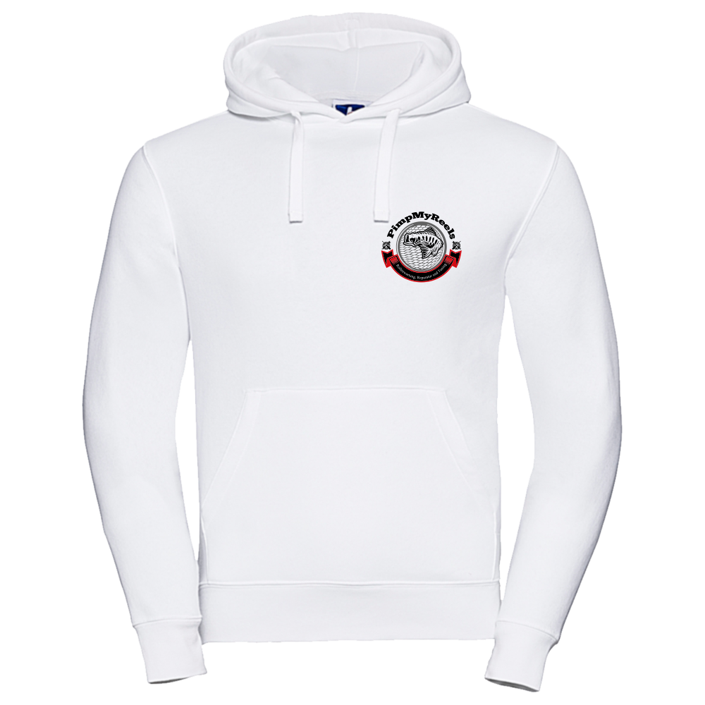 HOODY WEIß ( PIMP MY REELS - T-T-T LOGO)