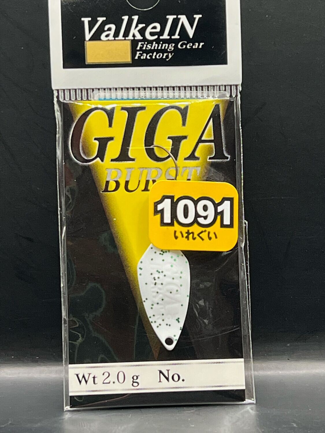 GIGA BURST 2,0g  (WITHE-GLITTER) 1091 COLOR