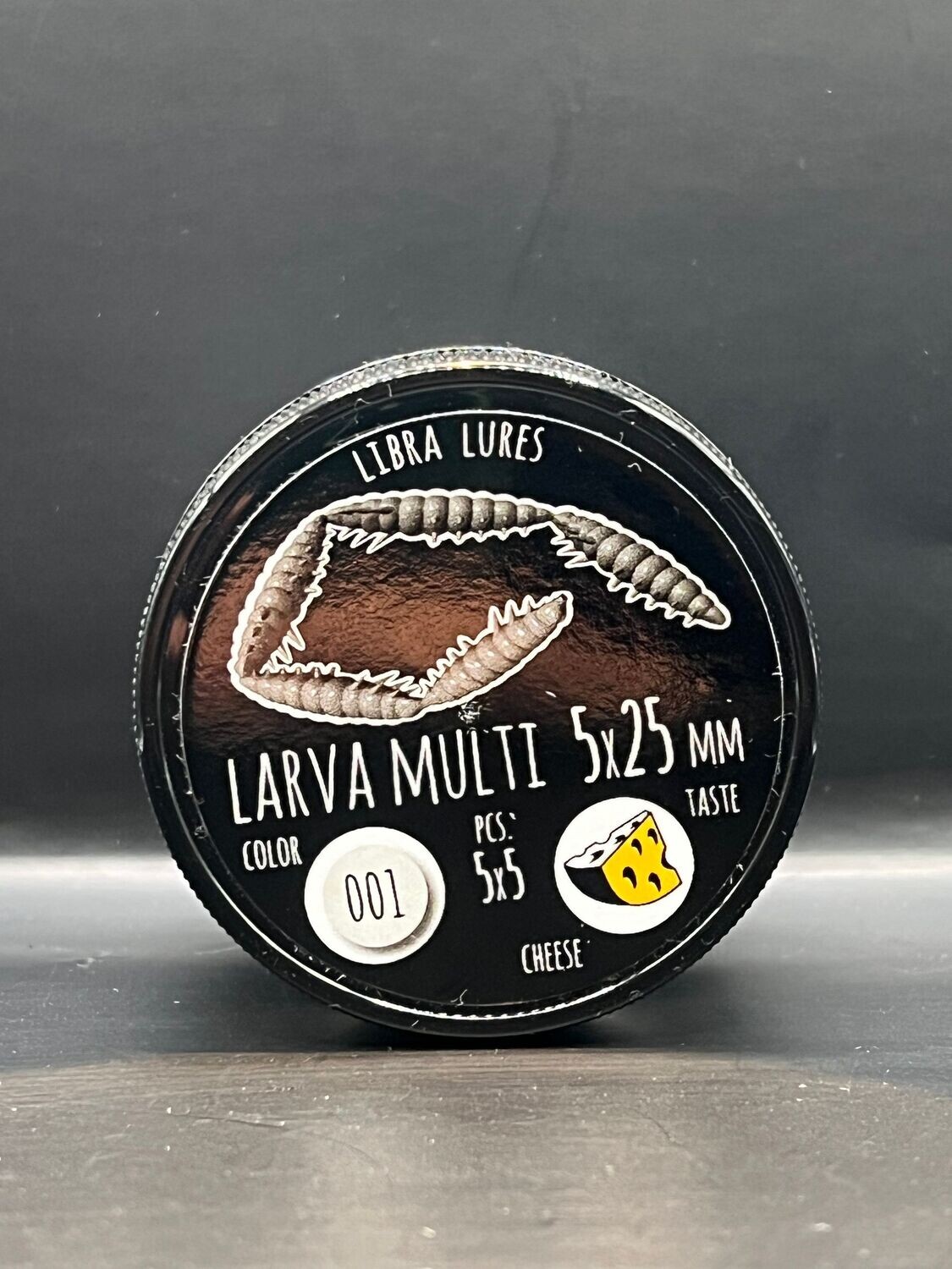 Libra Lures "Larva Multi 5x25mm" NO 01 Weiß