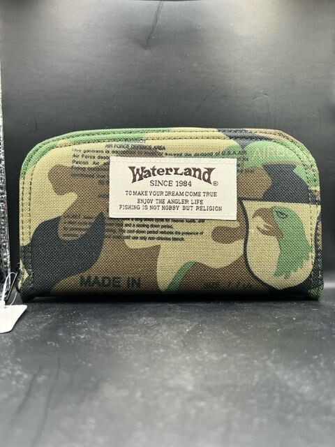 WATERLAND SPOON WALLET CAMOUFLAGE GRÜN   "M"