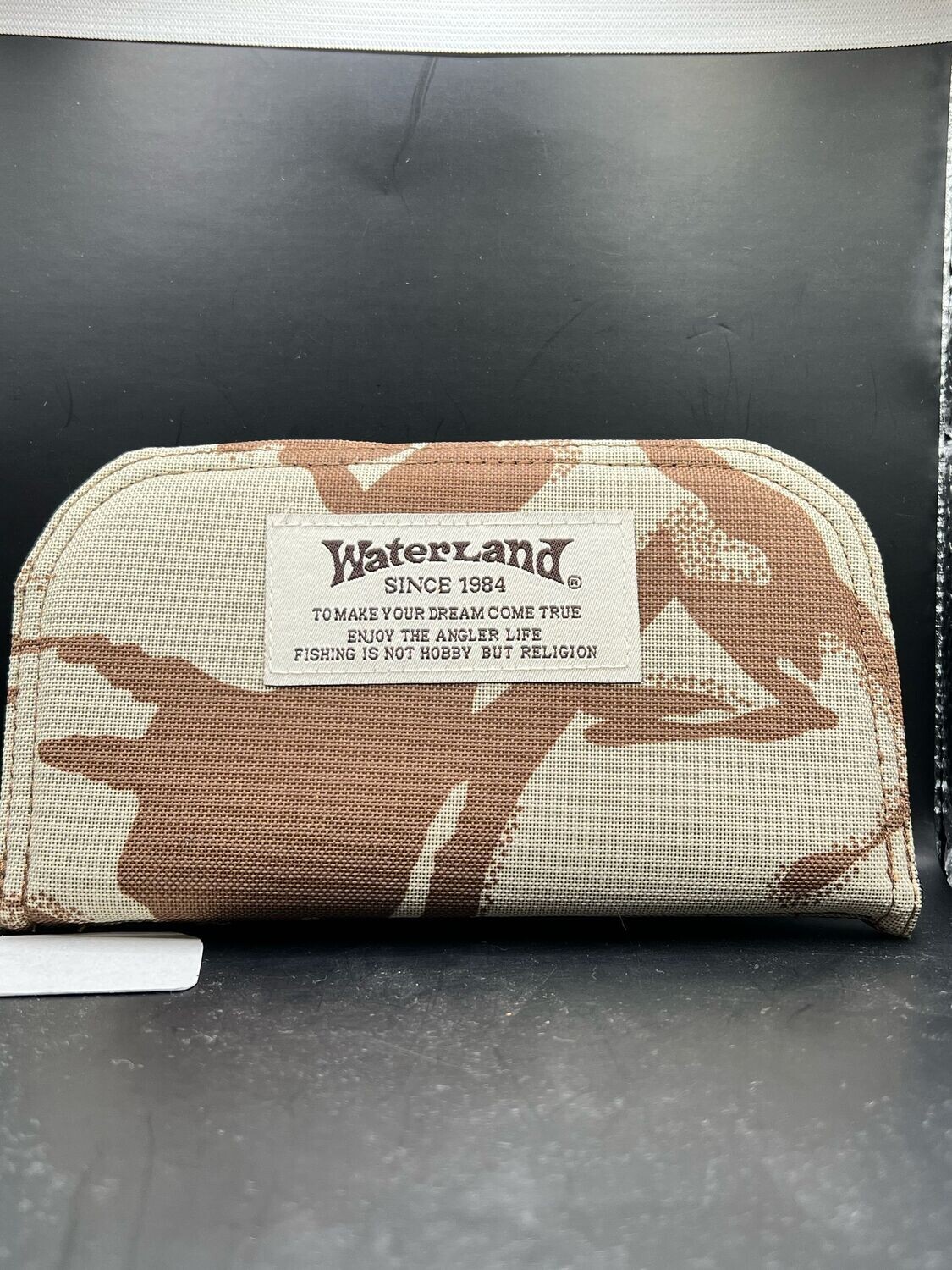 WATERLAND SPOON WALLET CAMOUFLAGE BRAUN "M“