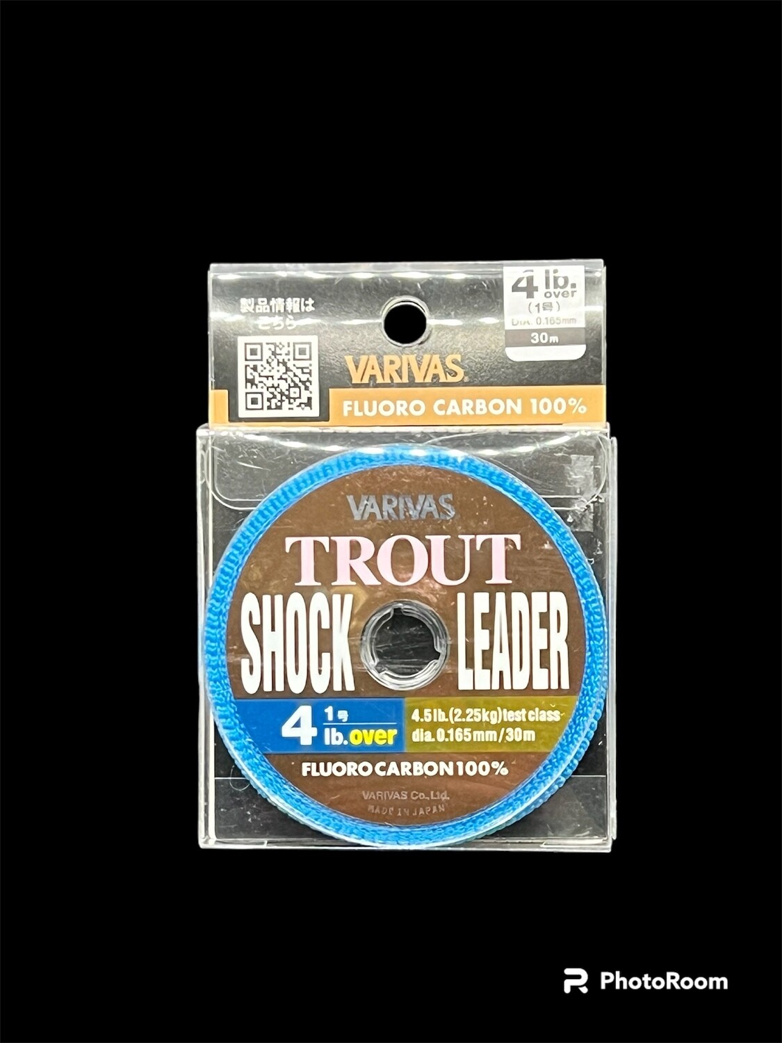 VARIVAS SHOK LEADER "4lb.over" Flourocarbon Länge 30 m