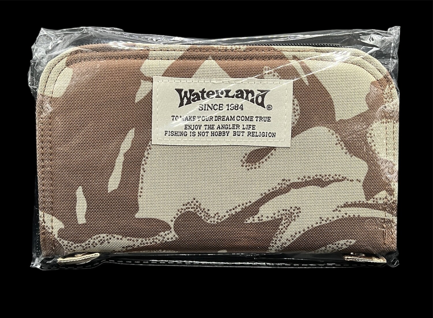 WATERLAND SPOON WALLET CAMOUFLAGE BRAUN "XL“