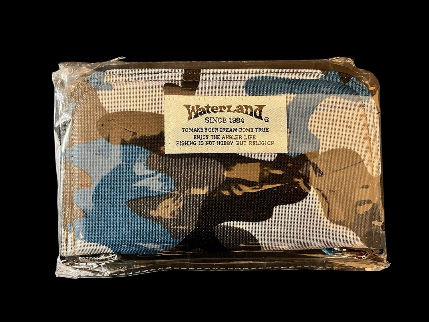 Waterland Spoon Walllet Camouflage Blau XL