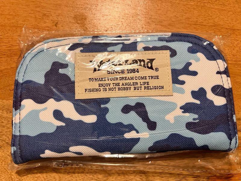 Waterland Spoon Wallet Camouflage Blue L