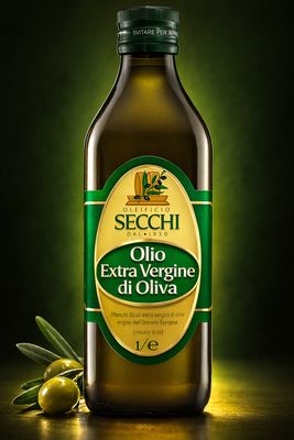 olio extra vergine mediterraneo Secchi