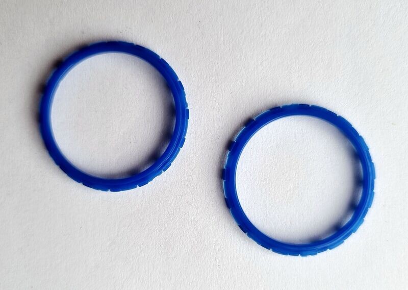 Custom Accent Rings for PS5 - Dark Blue