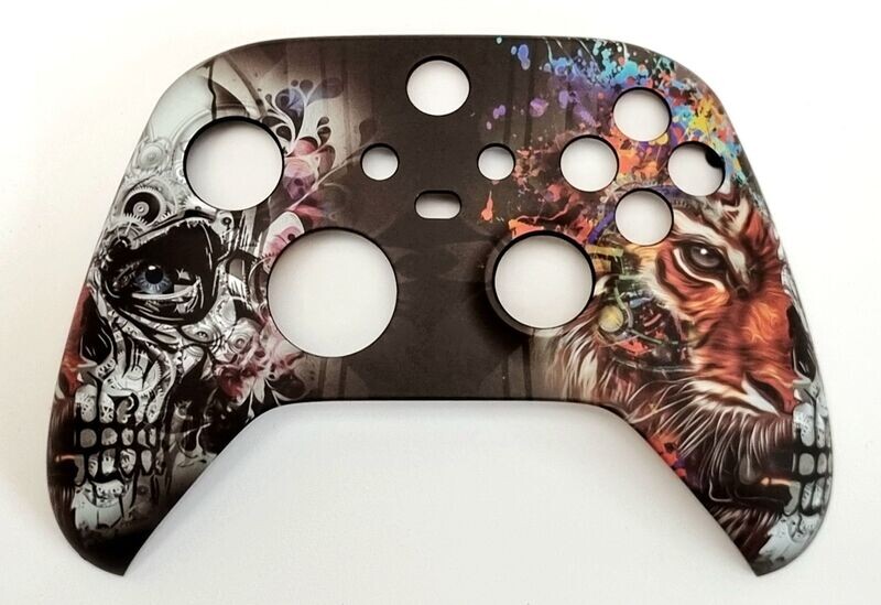 Xbox Series X/S Front Shell - Skull / Tiger Design