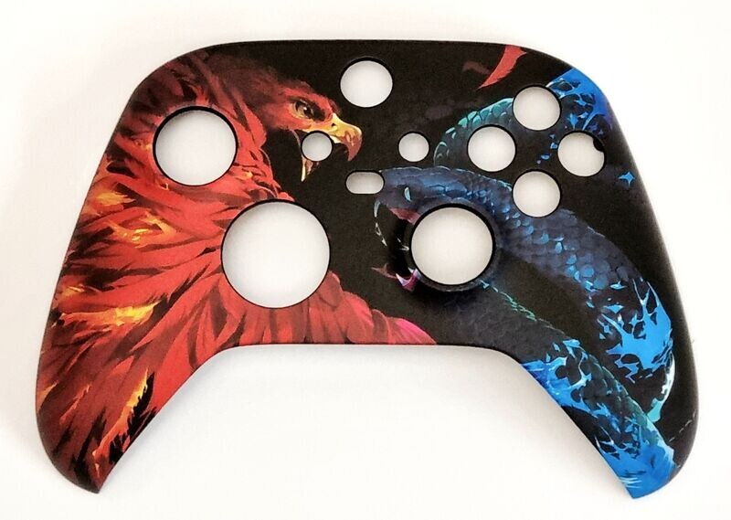 Xbox Series X/S Front Shell - Fire Eagle / Ice Snake