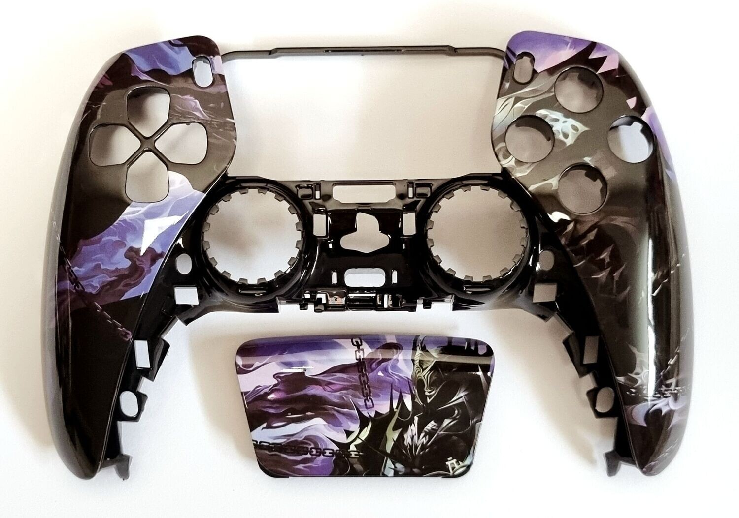 Custom PS5 Front Shell & Touchpad - The Dark Lord