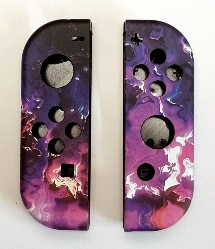 Nintendo Switch Customised Joy-Con Shell -  Purple Lava