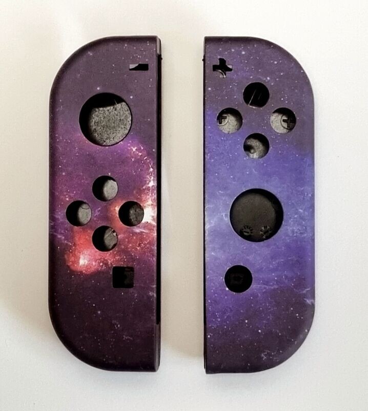 Nintendo Switch Customised Joy-Con Shell - Purple Galaxy