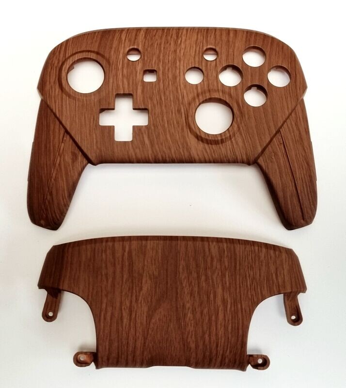 Nintendo Switch Pro Controller Shell - Wood Design