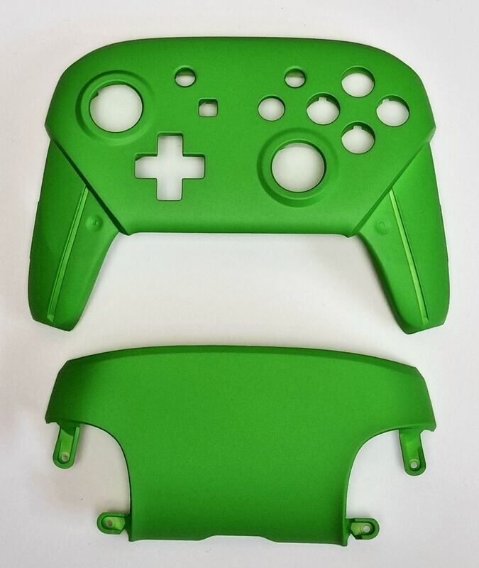Nintendo Switch Pro Controller Shell - Soft Touch Green