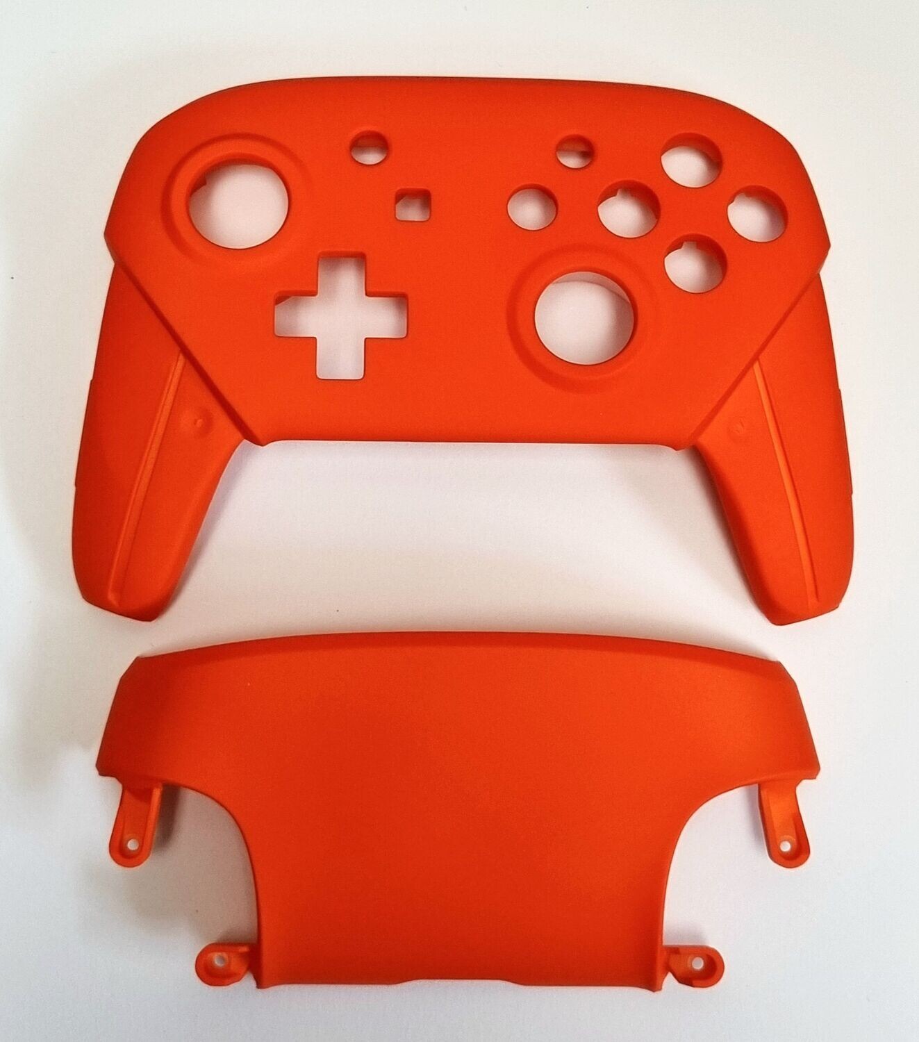 Nintendo Switch Pro Controller Shell - Soft Touch Orange