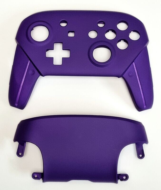 Nintendo Switch Pro Controller Shell - Soft Touch Purple