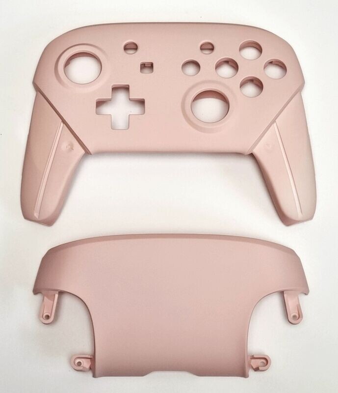 Nintendo Switch Pro Controller Shell - Soft Touch Pastel Pink