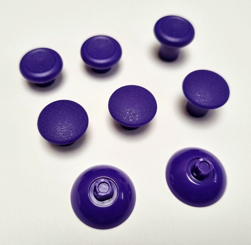 eXtremeRate Ergonomic Interchangeable Thumbsticks - Purple