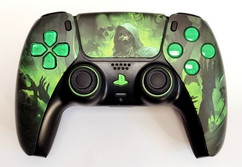 Custom PS5 Dualsense Controller - Dark Carnival Design. *NEW*