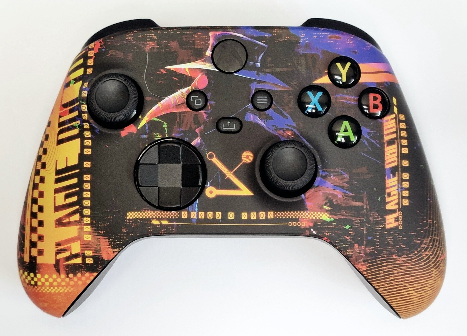Customised Microsoft Wireless Xbox Series X/S Controller - Cyber Plague *NEW*.