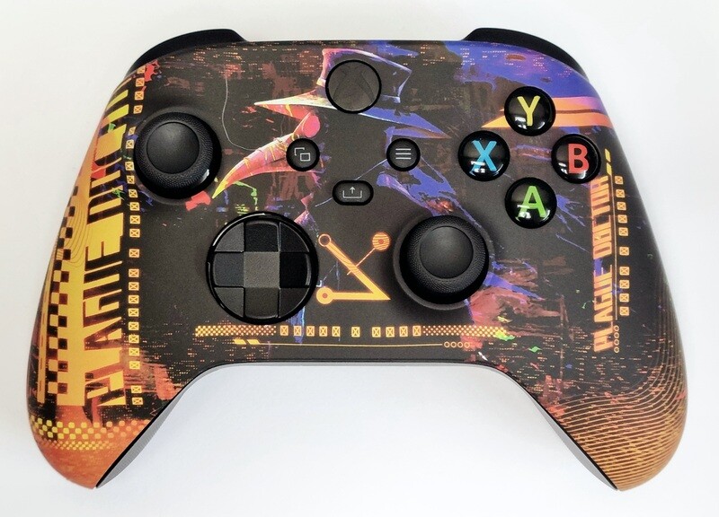 Customised Microsoft Wireless Xbox Series X/S Controller - Cyber Plague *NEW*.
