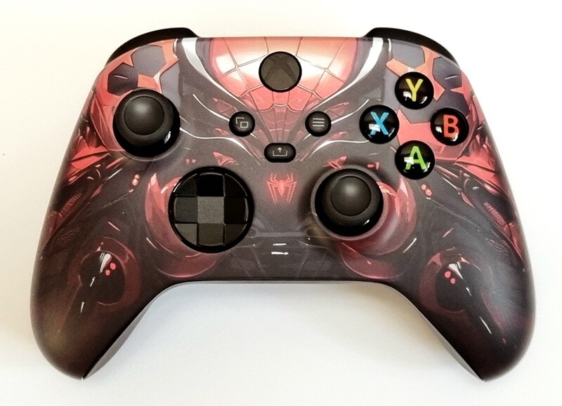 Customised Microsoft Wireless Xbox Series X/S Controller - Spider Armour Design *NEW*