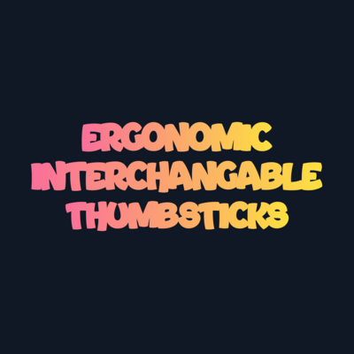 Ergonomic Interchangeable Thumbsticks