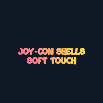 Joy-con Shells - Soft Touch
