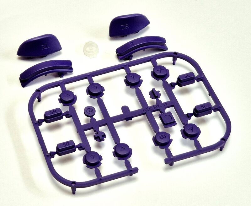 Complete Purple Button Set for Nintendo Switch