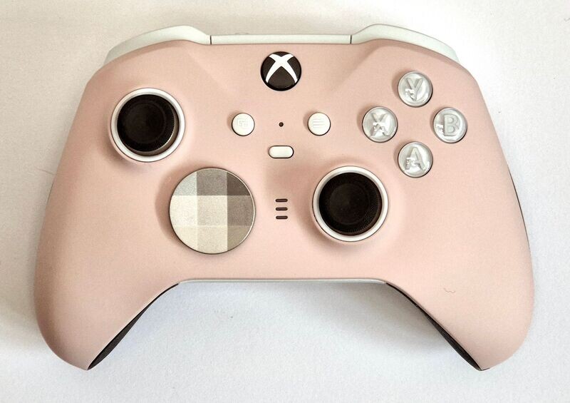 Customised Xbox Elite Series 2 Wireless Controller (Core) - Baby Pink Soft Touch - *NEW*
