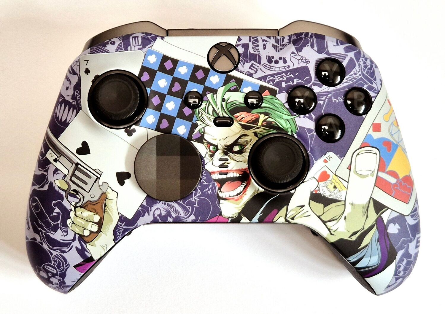 Customised Xbox Elite Series 2 Wireless Controller - Comic Book Joker Design *NEW*