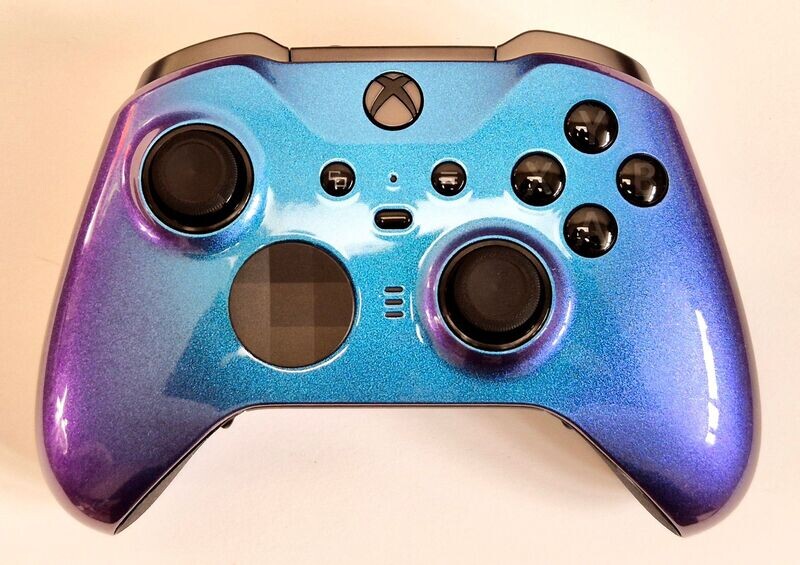 ​Customised Xbox Elite Series 2 Wireless Controller - Blue / Purple Chameleon Design *NEW*