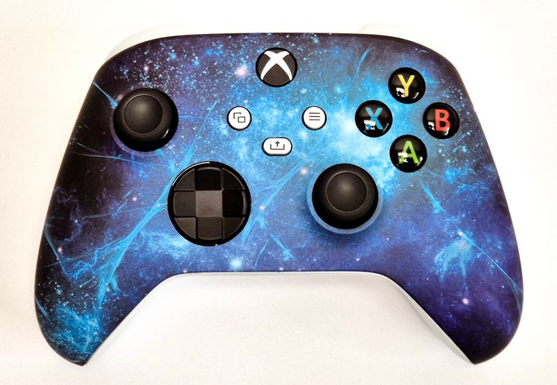 Customised Microsoft Wireless Xbox Series X/S Controller - Blue Nebula *NEW*