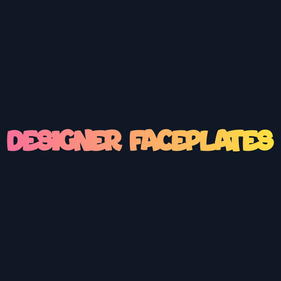 Designer Faceplates & Touchpad Sets