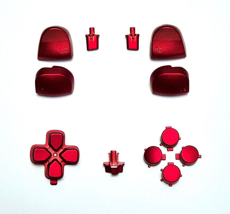 PS5 Dualsense Edge Button Set - Vampire Red