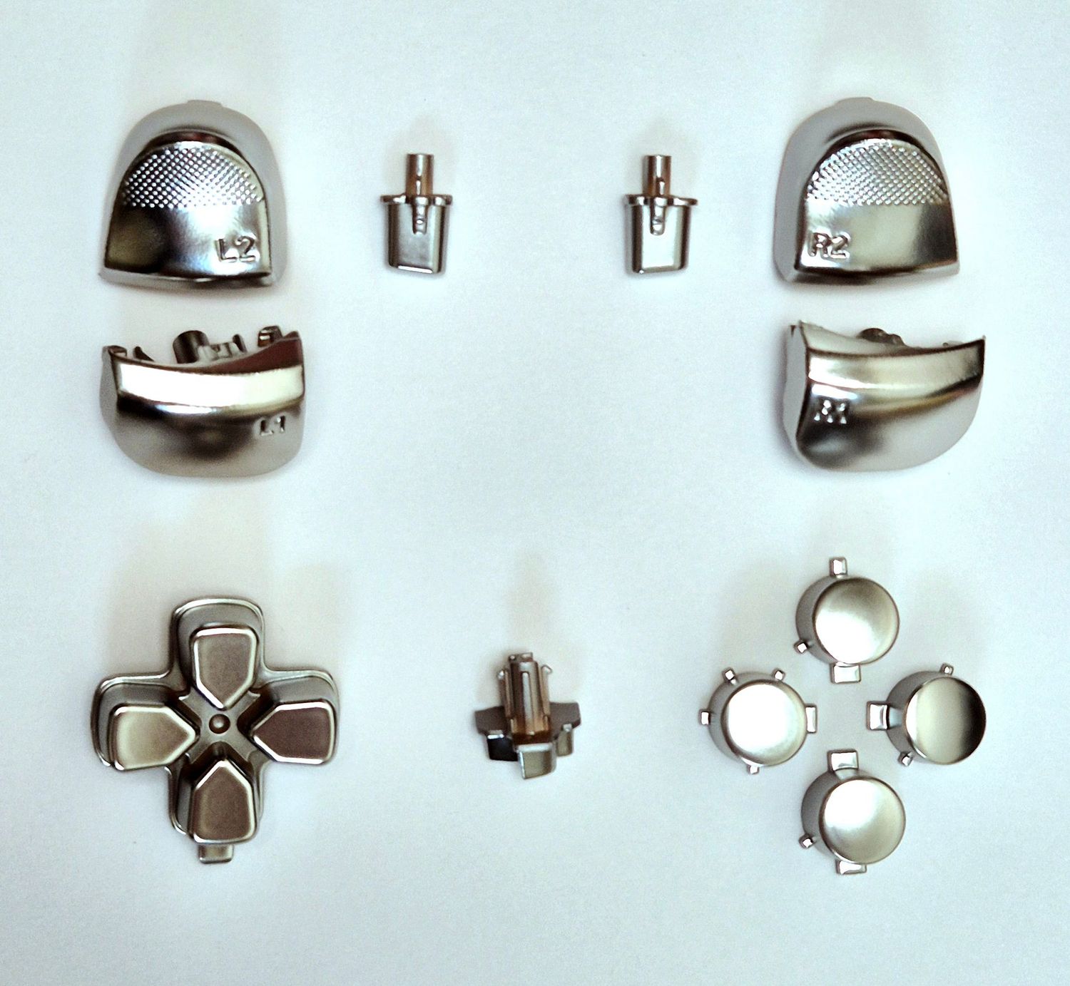 PS5 Dualsense Edge Button Set - Silver