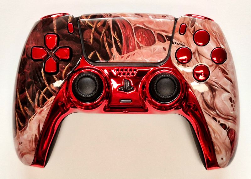 Customised PS5 Dualsense Controller - Xeno Species. *NEW*