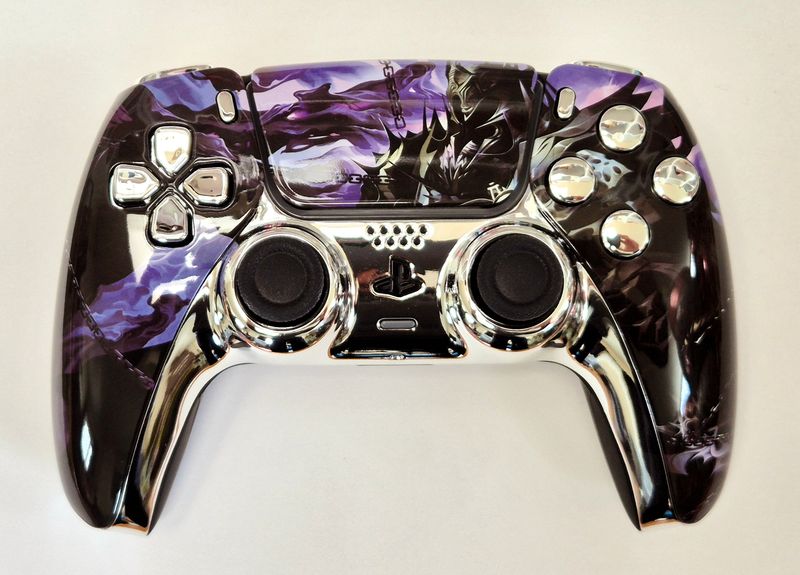 Customised PS5 Dualsense Controller - The Dark Lord Design *NEW*