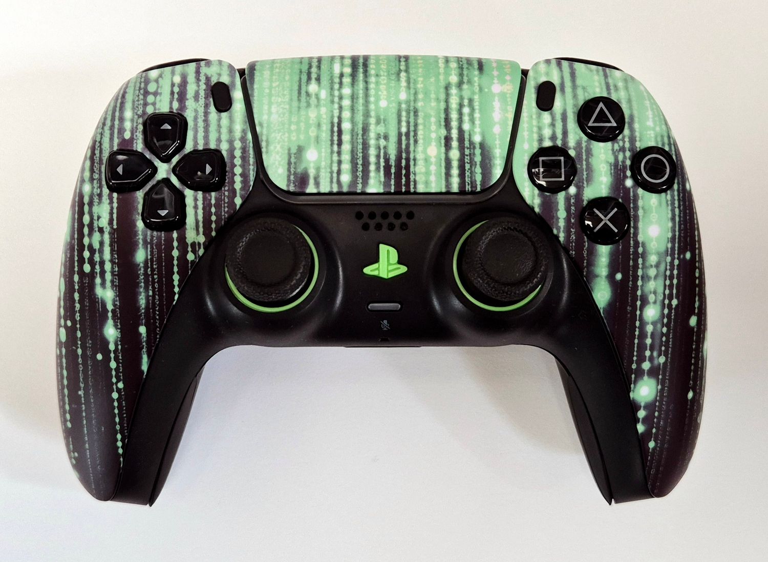 ​Custom PS5 Dualsense Controller - Green Code Design *NEW*