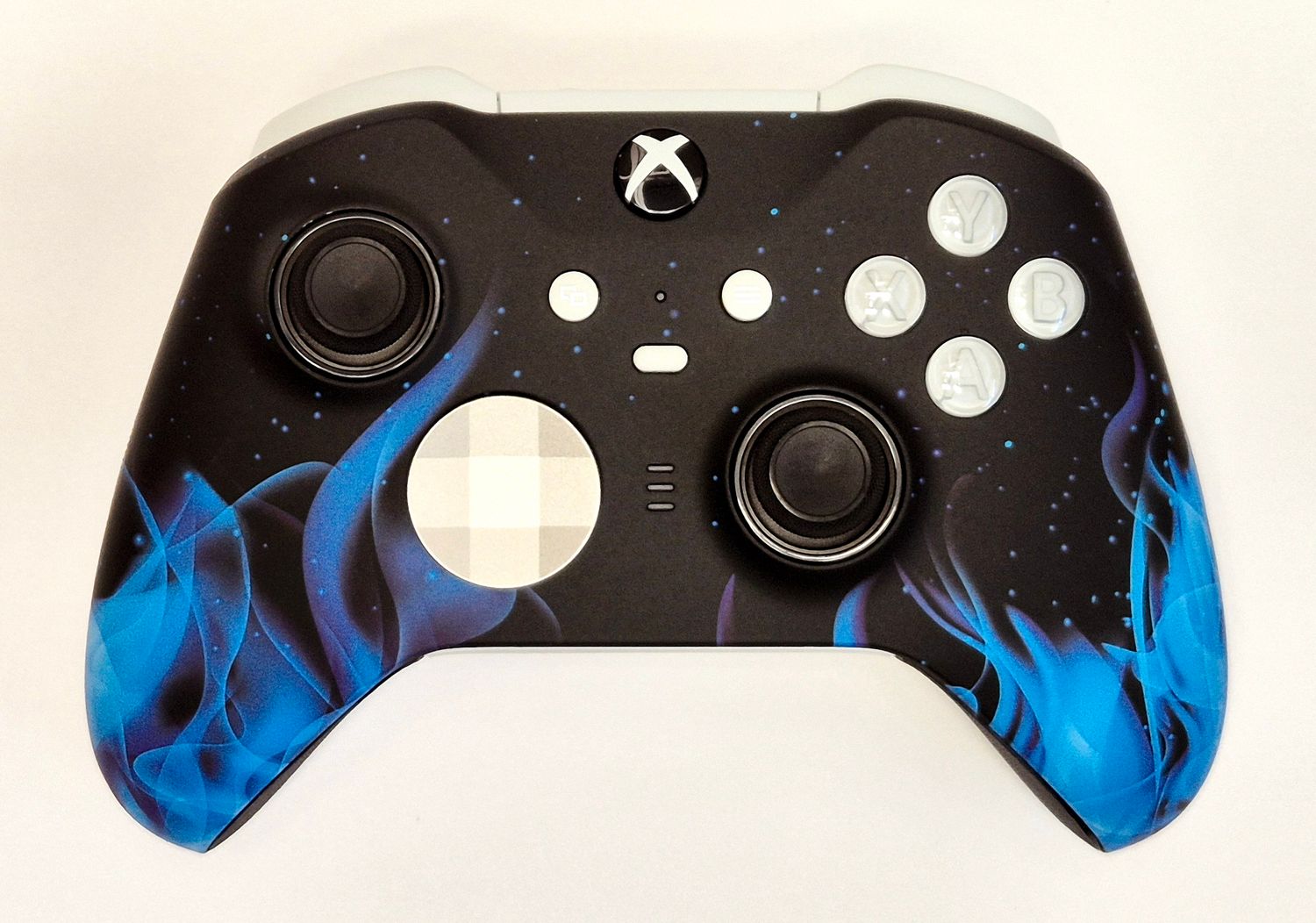 Customised Xbox Elite Series 2 Wireless Controller (Core) - Blue Flame Design *NEW*
