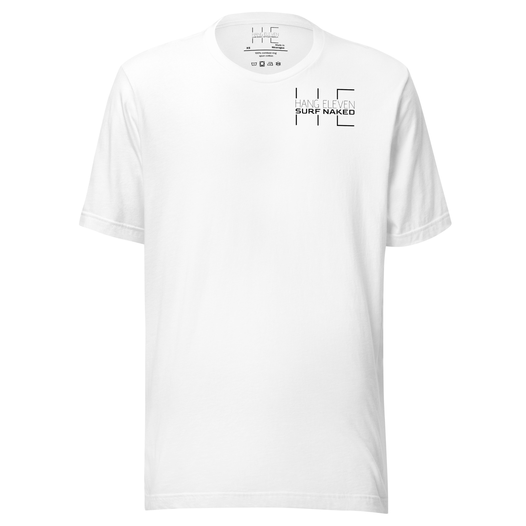 Hang Eleven Surf Naked T-Shirt (White)