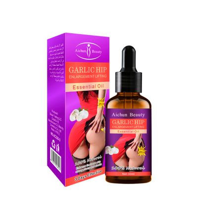 Aichun Beauty Garlic Hip Up Enlargement Oil (30ml) – Natural Butt Lift &amp; Firming Serum