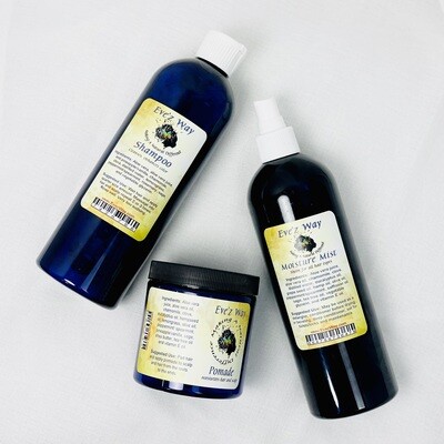 3 PACK Moisture Kit (mist + pomade + shampoo)