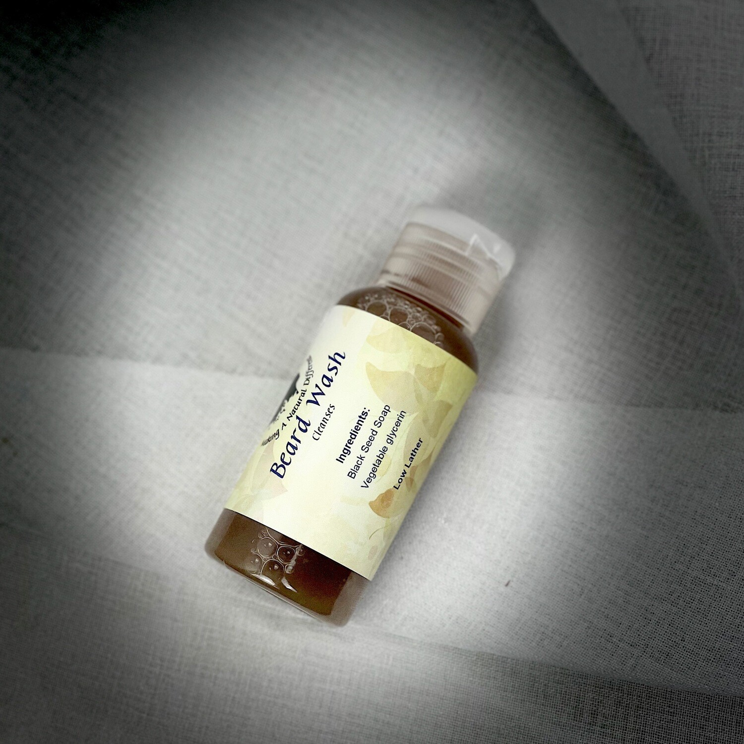 BEARD WASH (Black Soap low-lather)