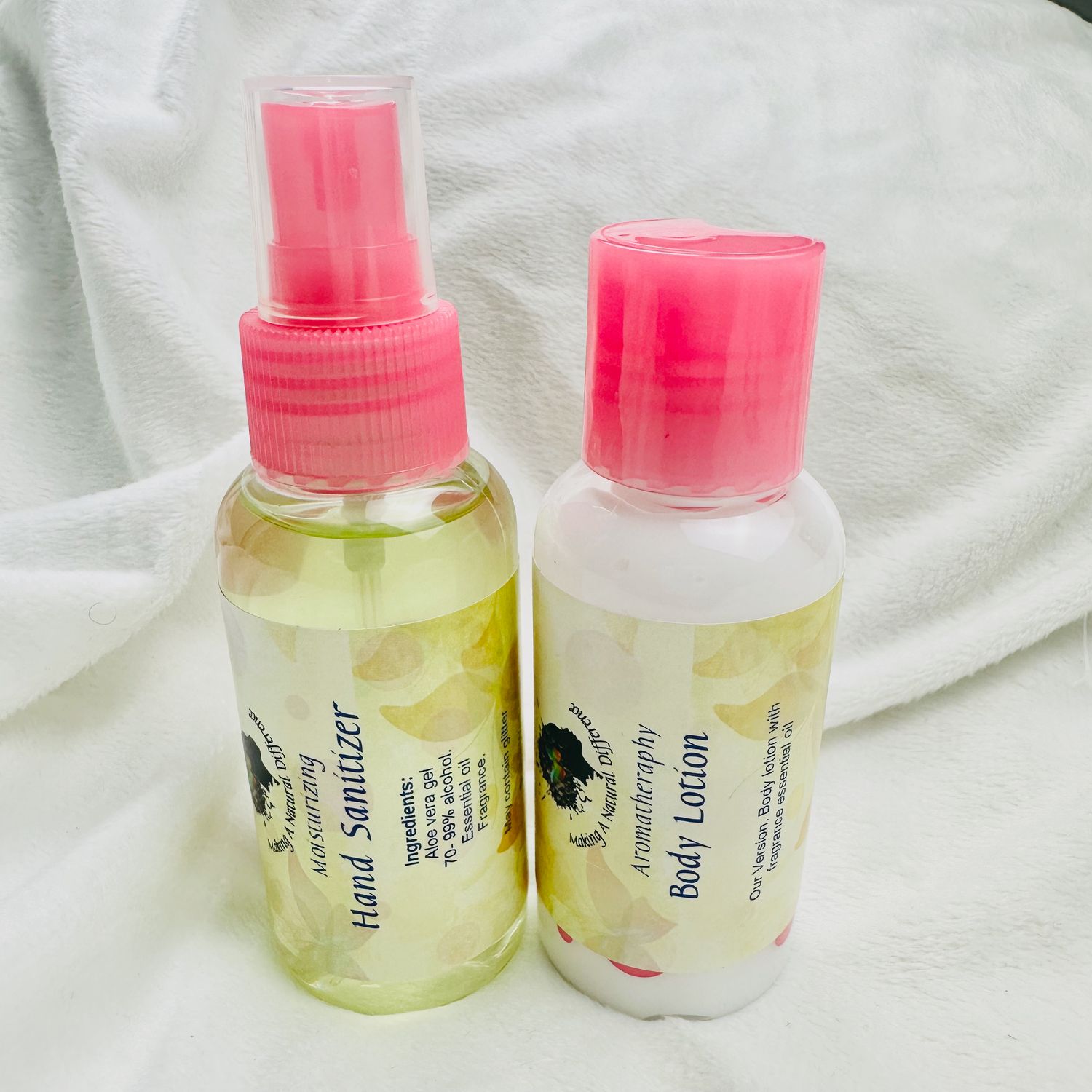 SMALL BUNDLE (Body Lotion + Sanitizer)