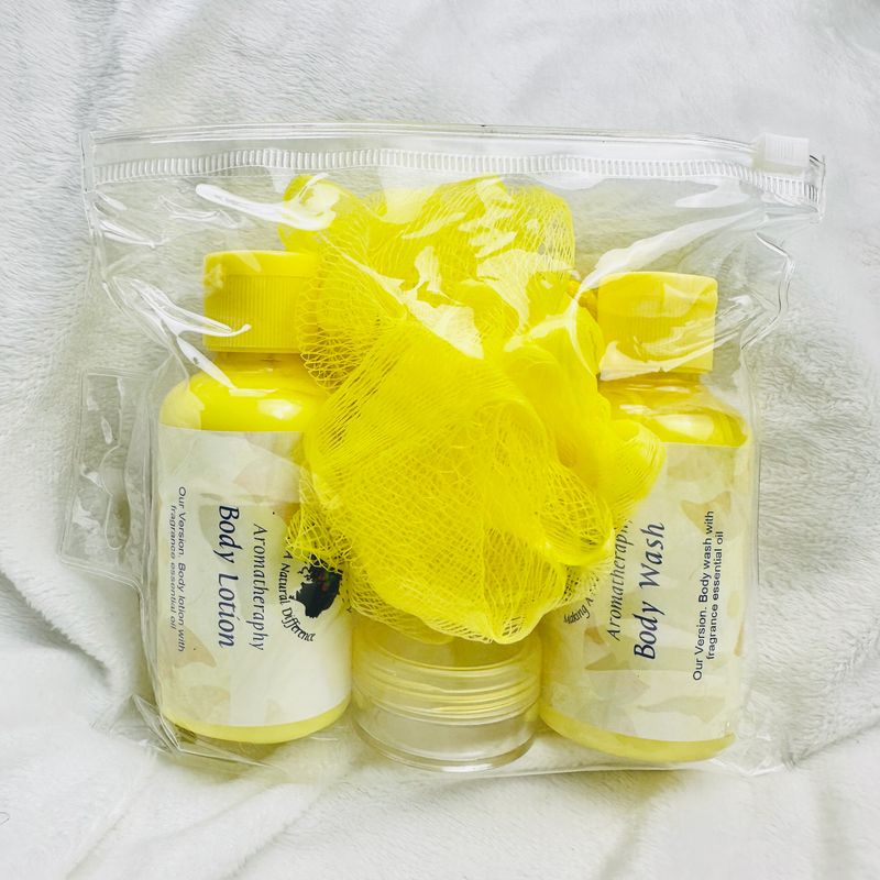 SMALL TRAVEL KIT (Body Lotion + Body Wash + bonuses)